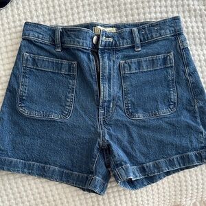 Madewell Blue Jean Shorts for Women
